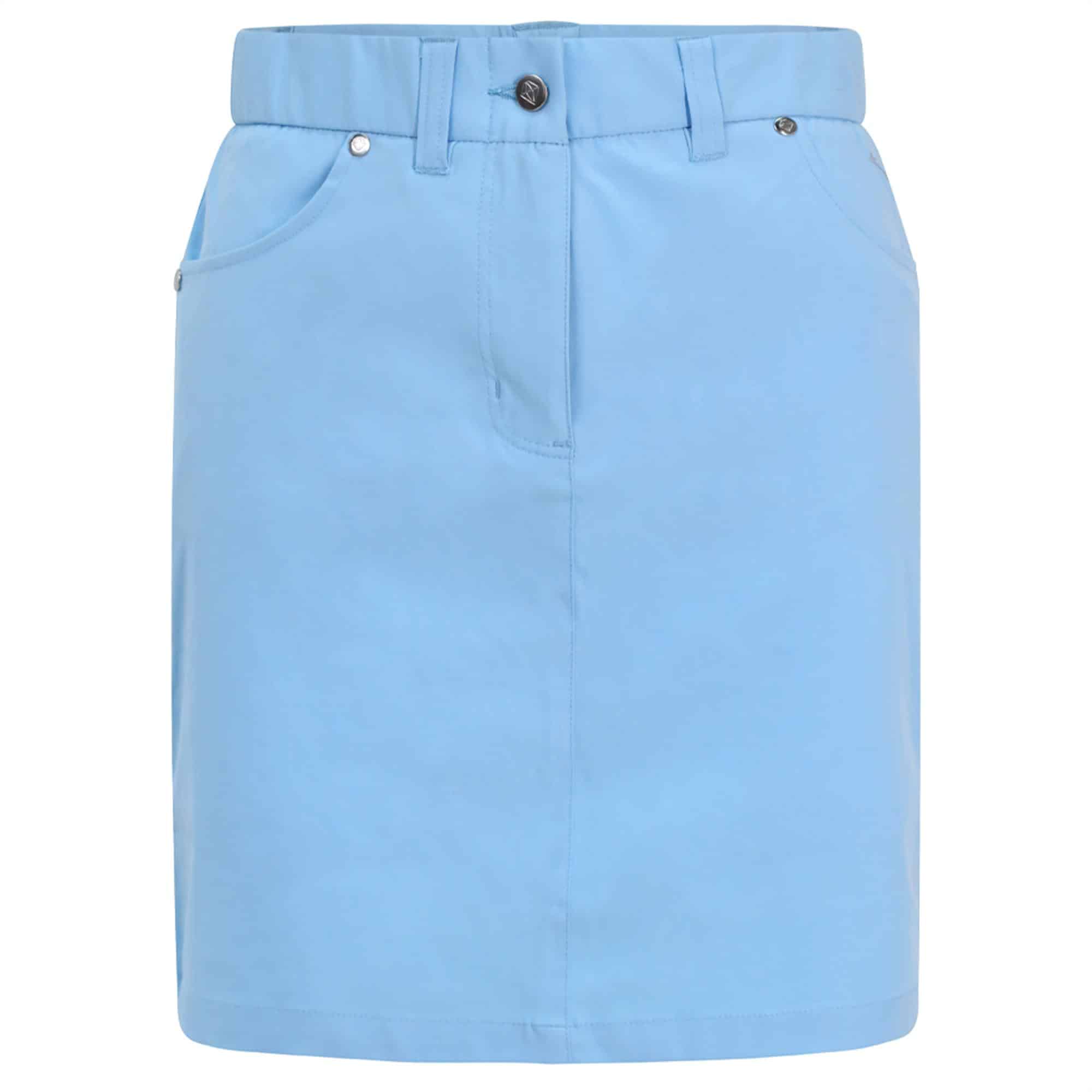 Pure Golf Calm Ladies Golf Skort Pale Blue 50CM